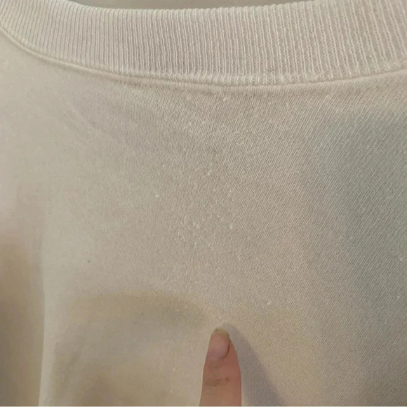 Vintage Lee Santa Fe Super Chief Train White Crewneck Sweater XL - Picture 7 of 11